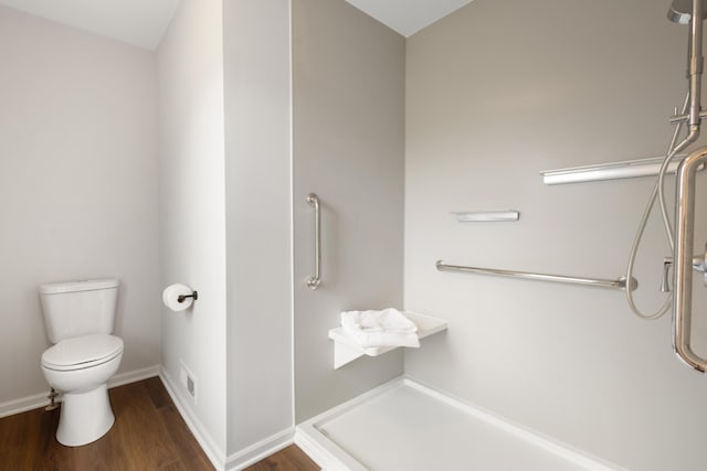 10833 W O Ave, Michigan, MI 49071 - full bathroom with wood finished floors and a shower