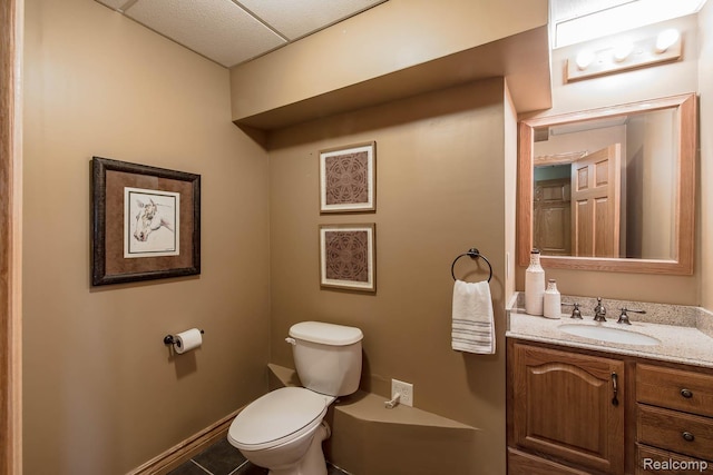 2086 Haines Rd, Lapeer, MI 48446 - bathroom featuring vanity and tile patterned flooring