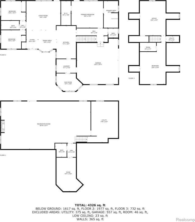 2086 Haines Rd, Lapeer, MI 48446 - view of home floor plan