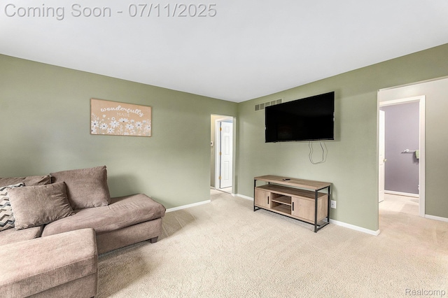 41455 Clinton Grove Dr, Clinton Township, MI 48038 - carpeted living area with baseboards