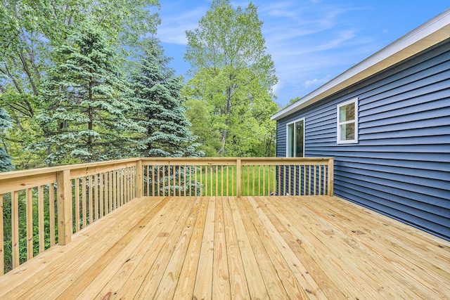 LOT99 Rose Ridge Dr, Rockford, MI 49341 - view of wooden deck