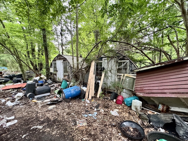 3803 64th St, Holland, MI 49423 - view of yard featuring a storage shed