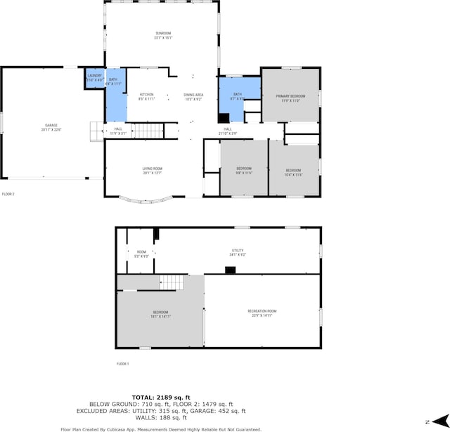 1838 Kings Ct, Muskegon, MI 49445 - view of property floor plan