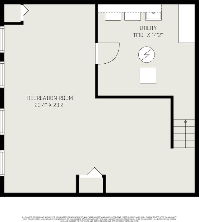 1796 Norfolk Ave, Ypsilanti, MI 48198 - view of floor plan / room layout
