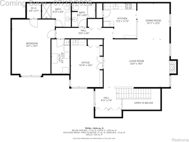 7427 Radcliff Ct, West Bloomfield, MI 48322 - view of property floor plan