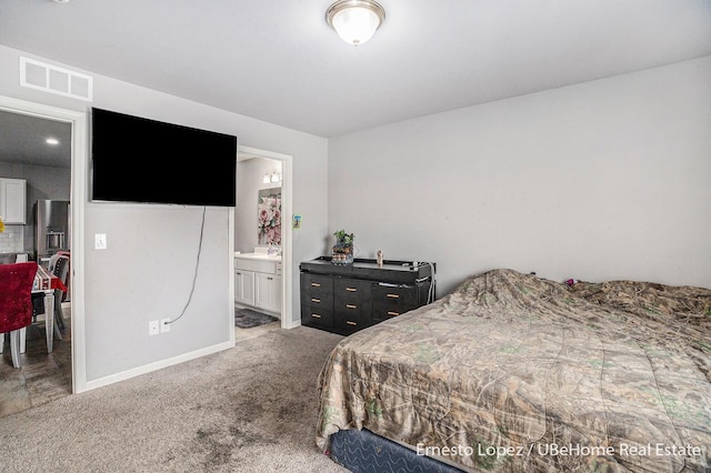 4061 Tributary Dr, Holland, MI 49424 - bedroom with carpet floors and ensuite bath
