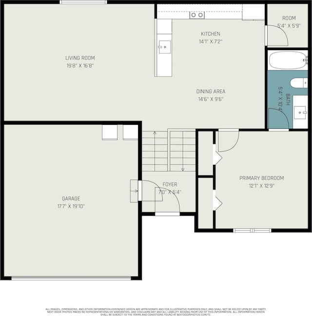 4061 Tributary Dr, Holland, MI 49424 - view of floor plan / room layout