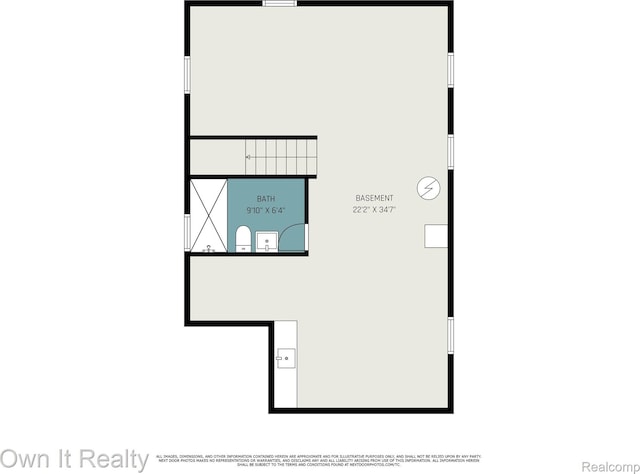 6031 Grandville Ave, Dearborn, MI 48228 - view of room layout