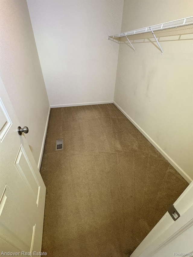 8213 Bayberry Ct, Dexter, MI 48130 - spacious closet with carpet floors