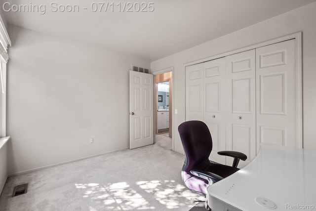 2686 Orbit Dr, Lake Orion, MI 48360 - office featuring light carpet and baseboards