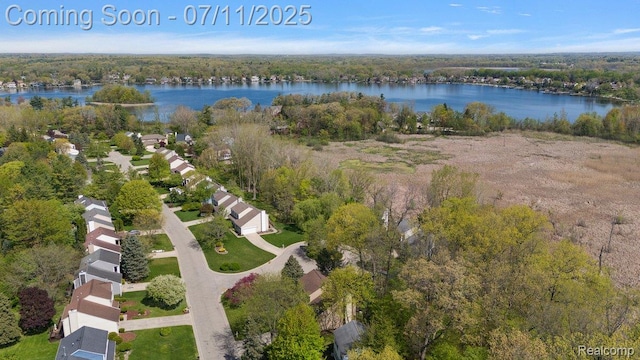 2686 Orbit Dr, Lake Orion, MI 48360 - view of property location with a nearby body of water