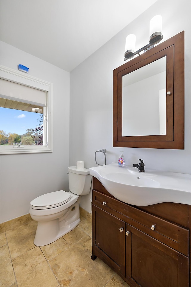 4700 Raap Rd, Bruce, MI 48065 - half bathroom featuring toilet and vanity