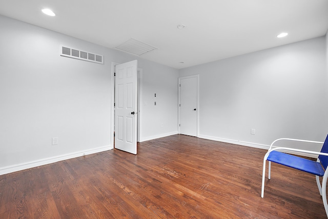 4700 Raap Rd, Bruce, MI 48065 - unfurnished room with wood finished floors and recessed lighting