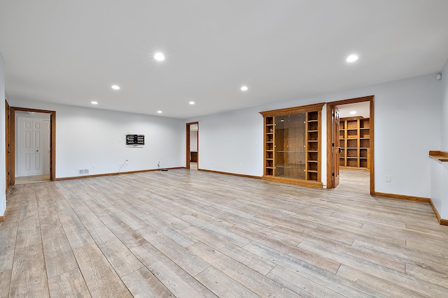 4700 Raap Rd, Bruce, MI 48065 - basement with recessed lighting and light wood-style floors