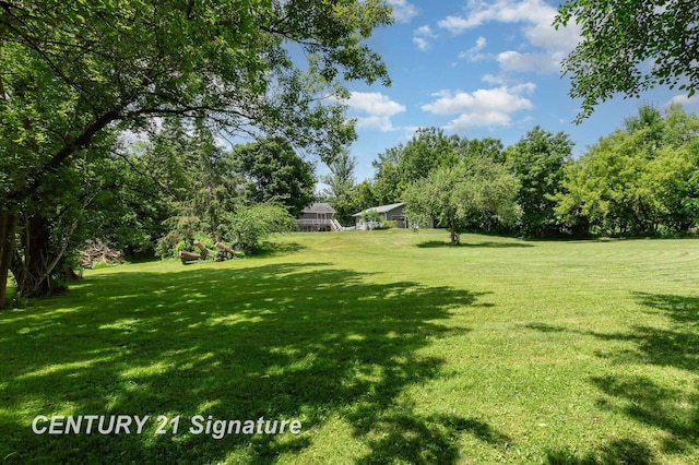 7320 N River Rd, Freeland, MI 48623 - view of green lawn