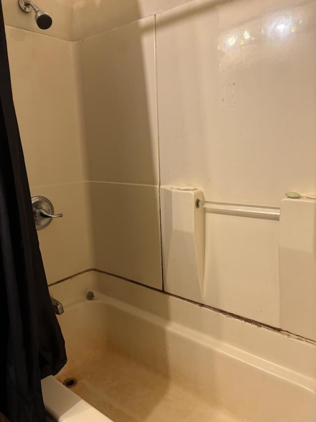1596 Kay Dr, Benton Harbor, MI 49022 - full bathroom with shower / tub combo