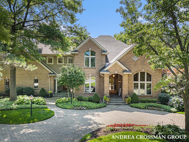 41 Bay Meadows Dr, Holland, MI 49424 - traditional-style house with brick siding
