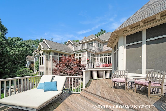 41 Bay Meadows Dr, Holland, MI 49424 - view of wooden deck