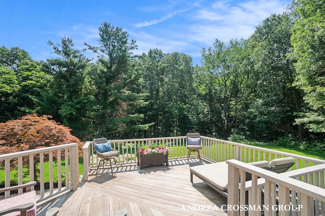 41 Bay Meadows Dr, Holland, MI 49424 - wooden deck with a yard