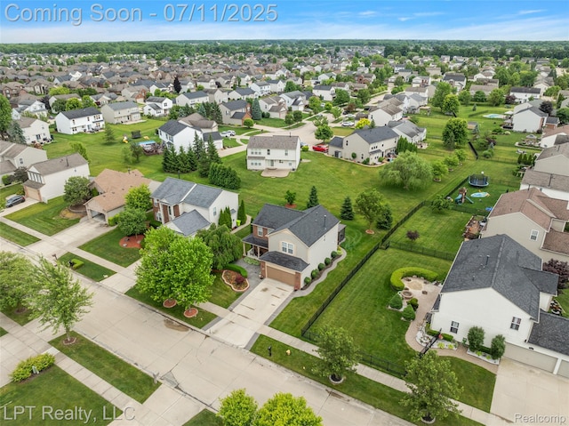 17952 Marsal Dr, Macomb, MI 48042 - aerial perspective of suburban area