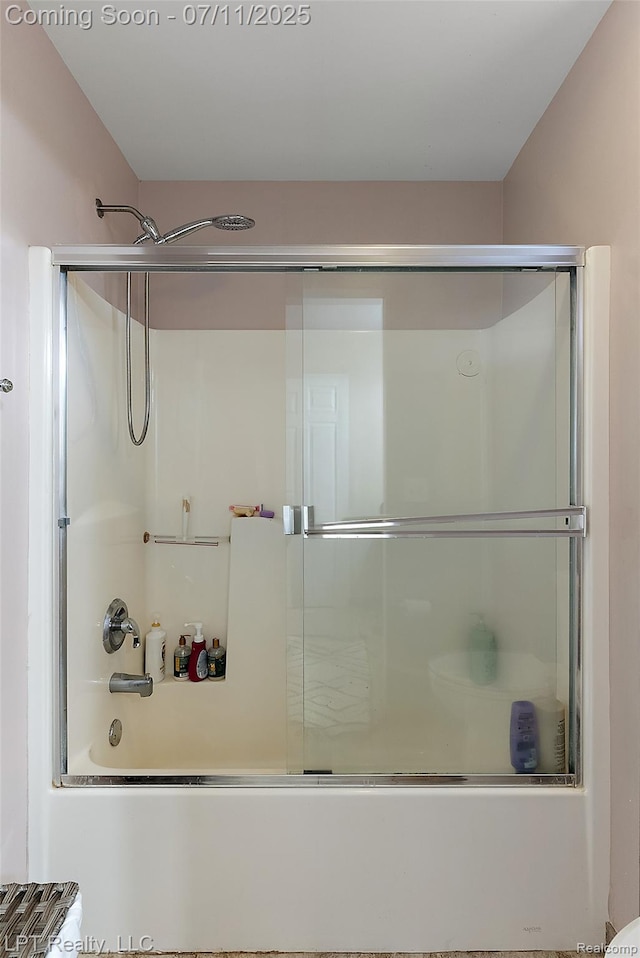 17952 Marsal Dr, Macomb, MI 48042 - bathroom with combined bath / shower with glass door