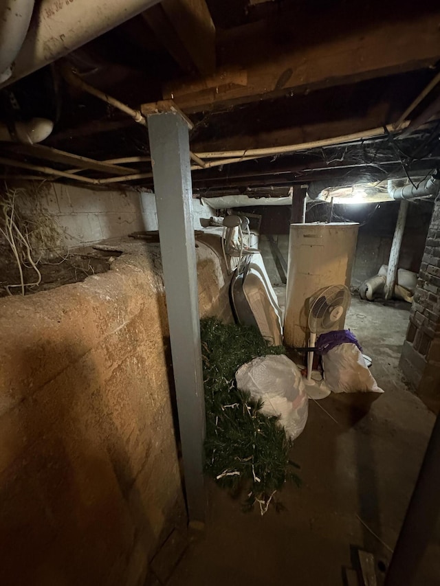 1016 Villa Ct, Benton Harbor, MI 49022 - view of unfinished basement