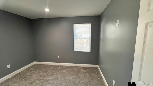 16535 Lamphere St, Detroit, MI 48219 - carpeted spare room featuring baseboards