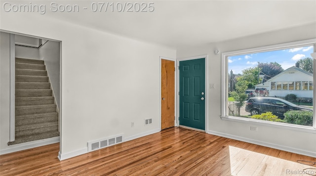 2606 Willow St, Dearborn, MI 48124 - foyer featuring wood finished floors and stairs