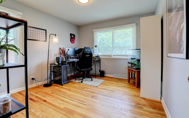 1441 Lewison Ave NE, Grand Rapids, MI 49505 - office space with wood finished floors