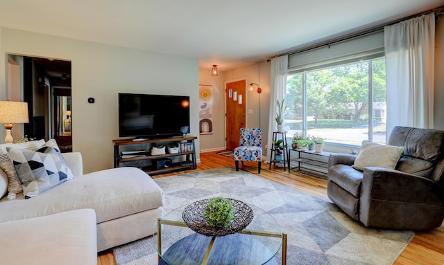 1441 Lewison Ave NE, Grand Rapids, MI 49505 - living area with wood finished floors