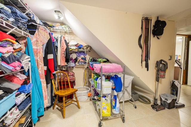 31124 Geraldine St, Westland, MI 48185 - walk in closet featuring tile patterned floors