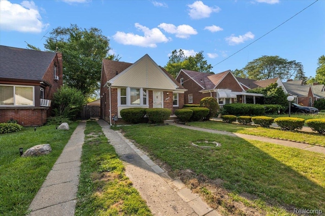 18285 Faust Ave, Detroit, MI 48219 - view of front of home with brick siding and cooling unit