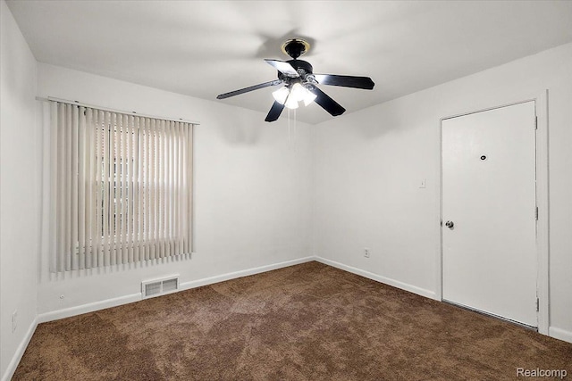 18285 Faust Ave, Detroit, MI 48219 - carpeted spare room with a ceiling fan and baseboards