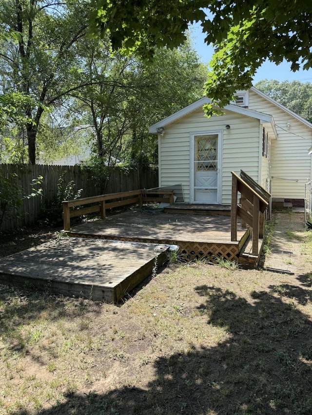 2754 Huizenga St, Norton Shores, MI 49444 - view of yard featuring a wooden deck