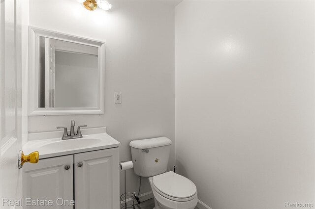 1625 Ferney St, Dearborn Heights, MI 48120 - bathroom with toilet and vanity