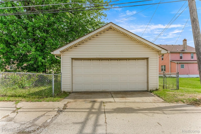 1625 Ferney St, Dearborn Heights, MI 48120 - view of detached garage