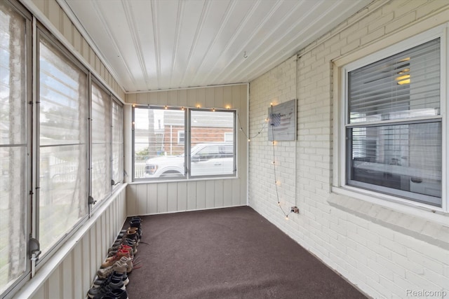 15404 Belmont Ave, Allen Park, MI 48101 - view of unfurnished sunroom