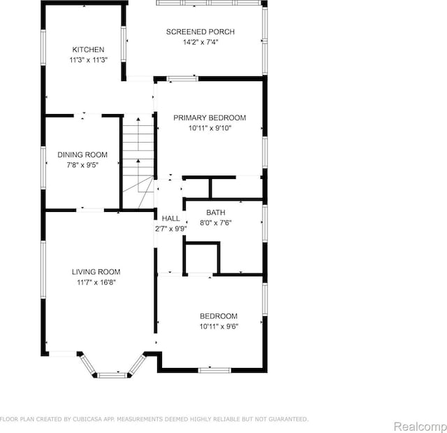 15404 Belmont Ave, Allen Park, MI 48101 - view of property floor plan