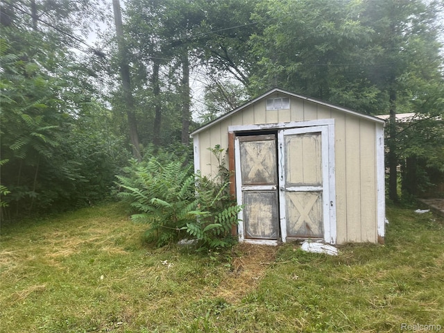 15921 Bramell St, Detroit, MI 48223 - view of shed