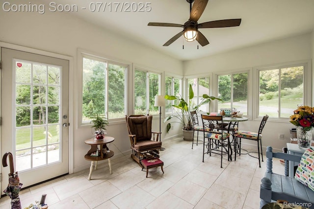 5074 Perryville Rd, Holly, MI 48442 - sunroom / solarium featuring healthy amount of natural light and tile patterned flooring