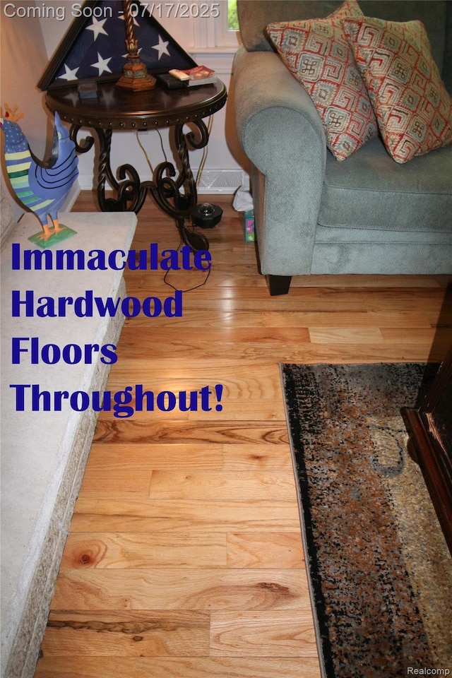 5074 Perryville Rd, Holly, MI 48442 - detailed view of wood finished floors
