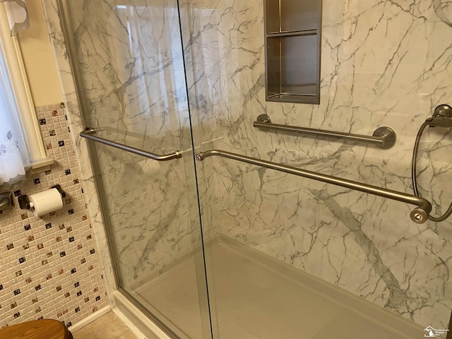 3897 15th St, Wyandotte, MI 48192 - bathroom with a shower stall
