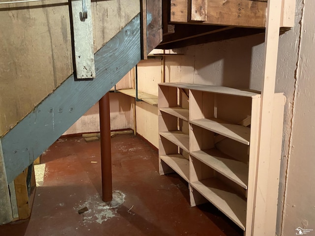 3897 15th St, Wyandotte, MI 48192 - view of unfinished basement