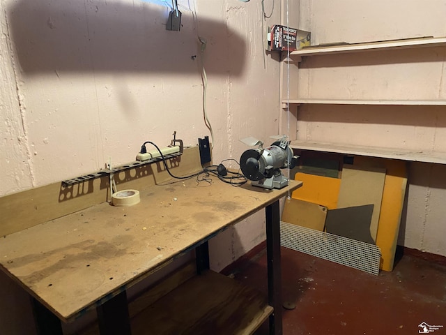 3897 15th St, Wyandotte, MI 48192 - view of unfinished basement
