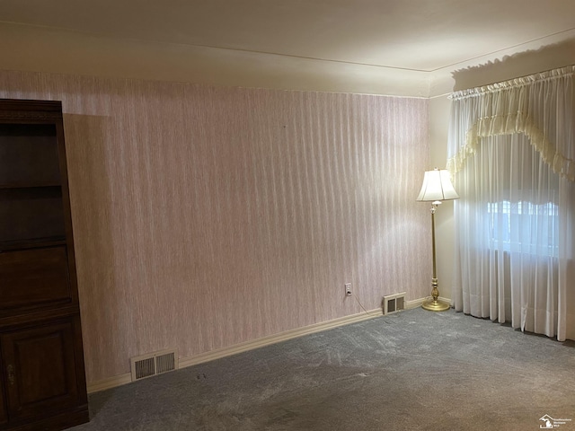 3897 15th St, Wyandotte, MI 48192 - spare room with carpet flooring and baseboards