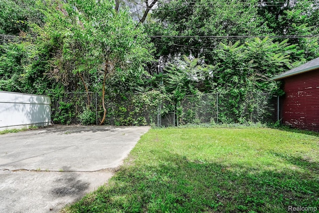 17344 Wisconsin St, Detroit, MI 48221 - view of yard