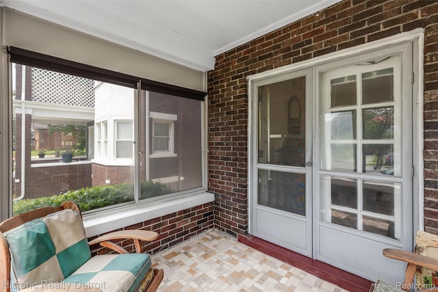 1536 Glynn Ct, Detroit, MI 48206 - view of sunroom / solarium