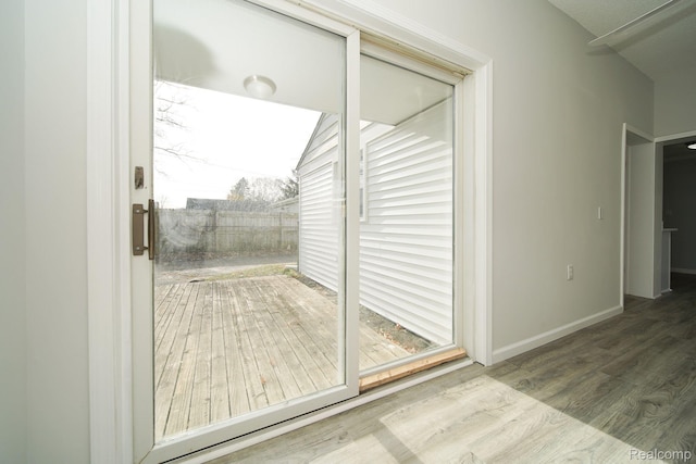 967 Keith St, Oxford, MI 48371 - interior space with wood finished floors and baseboards