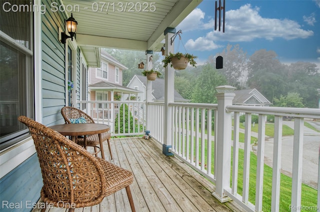 421 Montclair Ln, Howell, MI 48843 - view of deck