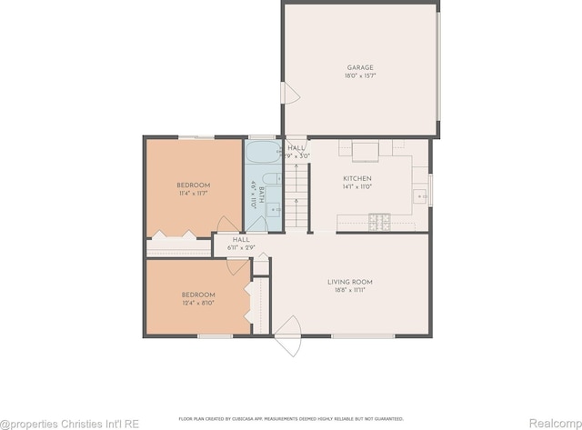 61374 Dean Dr, South Lyon, MI 48178 - view of floor plan / room layout